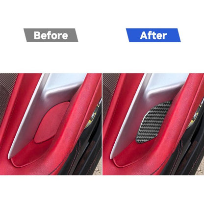 For Chevrolet Corvette C8 2pcs /Set Inner Door Bowl Sticker