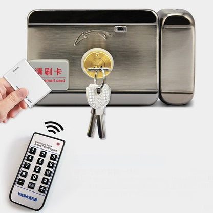 ID Access Control One Piece Induction Motor Lock, Single Head, Double Head, Single Head ID Swipe Card, Single Head IC Swipe Card