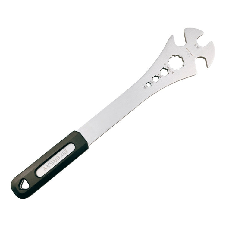 BIKERRSAY Multifunctional Extended Bicycle Pedal Wrench, BT034S