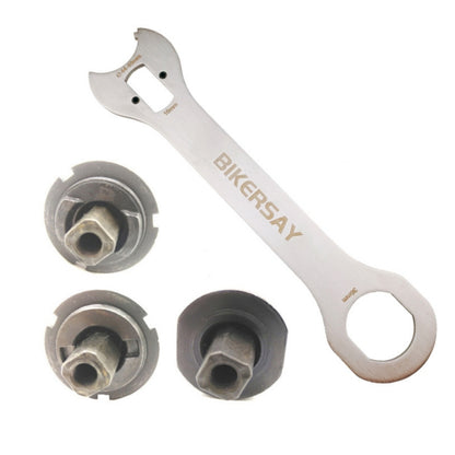 BIKERSAY Bicycle Axle Removal Tool Tail Hook Wrench Repair Tools, GK-FK02