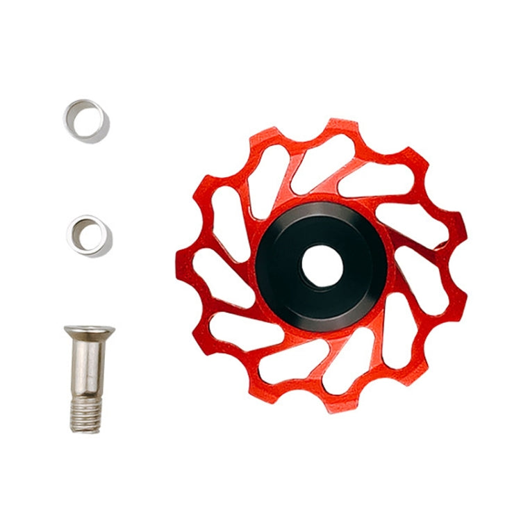 BIKERSAY Bicycle Rear Derailleur Bearing Guide Wheel Accessories, SDL-11 Black, SDL-11 Red, SDL-11 Blue, SDL-11 Green, SDL-13 Black, SDL-13 Red, SDL-17 Black, SDL-17 Red