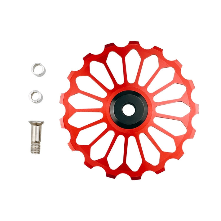 BIKERSAY Bicycle Rear Derailleur Bearing Guide Wheel Accessories, SDL-11 Black, SDL-11 Red, SDL-11 Blue, SDL-11 Green, SDL-13 Black, SDL-13 Red, SDL-17 Black, SDL-17 Red