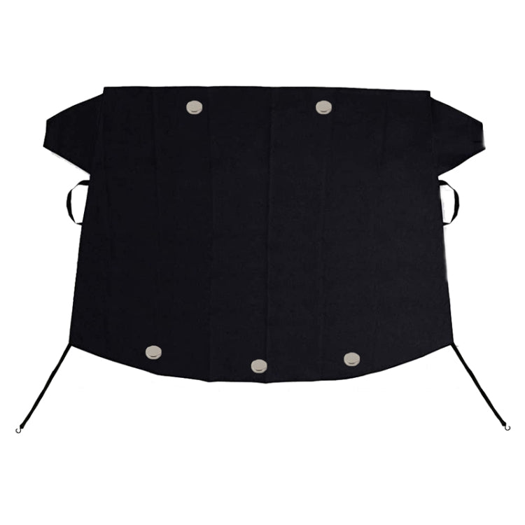 600D Oxford Cloth Car Snow Block Waterproof Windshield Coverings, S 190 x 107cm, L 220 x 140cm, With Magnetic S, With Magnetic L