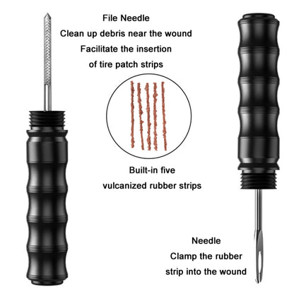 BIKERSAY BT056 Bicycle Fork Drill Bit Vacuum Tire Repair Tool