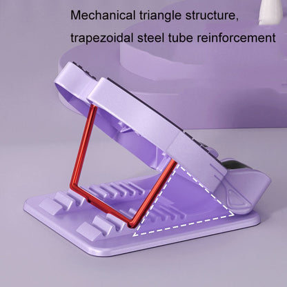 Folding Stretching Board Magnet Massage Inclined Pedal, Lilac Purple (ABS), Sakura Pink (ABS)