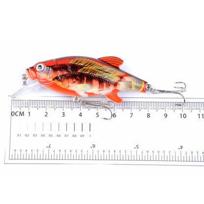 LB72 8cm/10.9g Lure Painted Floating Bionic Lure Rattle Pearl False Lure, LB72 1, LB72 2, LB72 3