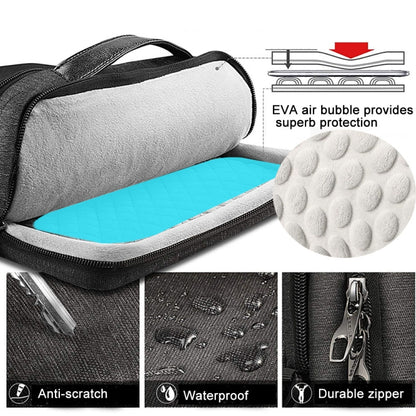 Portable Laotop Bag Waterproof Multifunctional Shoulder Crossbody Bag, 13.3-14 Inch