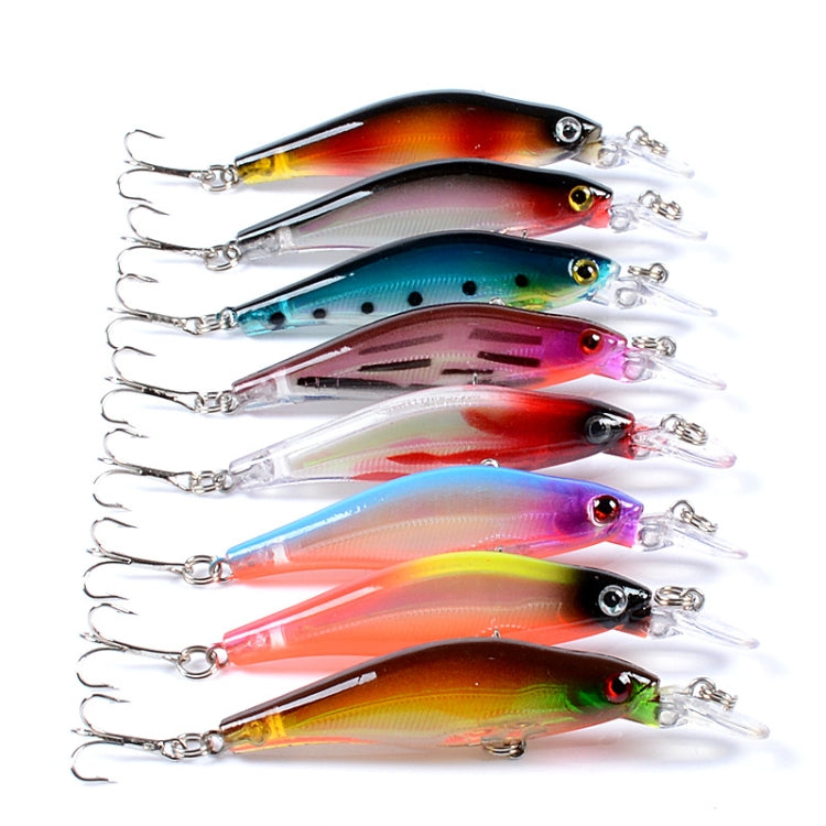 M0137 8cm/6.3g Submerged Mino Roadrunner Bait Bionic Plastic Hard Bait, M0137 1, M0137 3, M0137 4, M0137 5, M0137 7, M0137 8