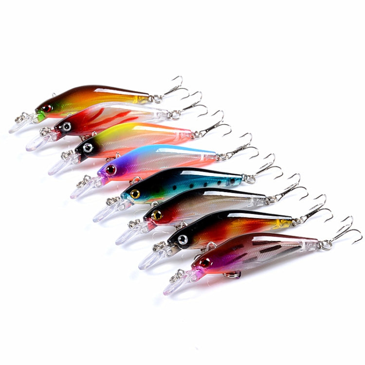M0137 8cm/6.3g Submerged Mino Roadrunner Bait Bionic Plastic Hard Bait, M0137 1, M0137 3, M0137 4, M0137 5, M0137 7, M0137 8