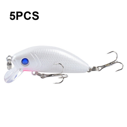 5 PCS M0081 5cm 3.6g Bionic Lure Mino Plastic Hard Lure, M0081 8, M0081 1, M0081 2, M0081 3, M0081 4, M0081 6