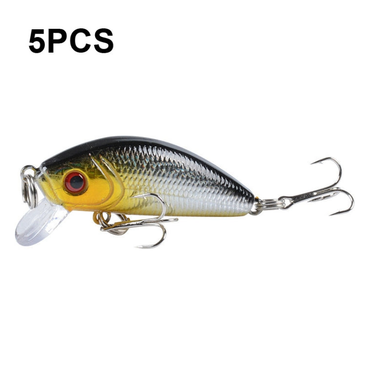 5 PCS M0081 5cm 3.6g Bionic Lure Mino Plastic Hard Lure, M0081 8, M0081 1, M0081 2, M0081 3, M0081 4, M0081 6