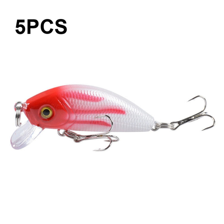5 PCS M0081 5cm 3.6g Bionic Lure Mino Plastic Hard Lure, M0081 3, M0081 4, M0081 6, M0081 8, M0081 1, M0081 2