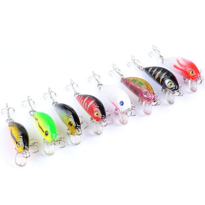 5 PCS M0081 5cm 3.6g Bionic Lure Mino Plastic Hard Lure, M0081 8, M0081 1, M0081 2, M0081 3, M0081 4, M0081 6