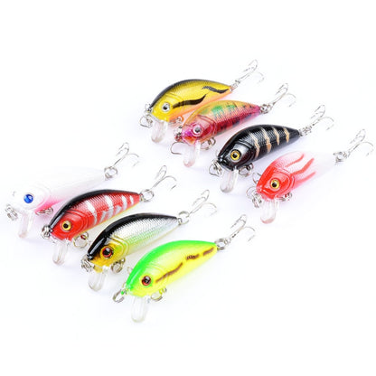 5 PCS M0081 5cm 3.6g Bionic Lure Mino Plastic Hard Lure, M0081 3, M0081 4, M0081 6, M0081 8, M0081 1, M0081 2