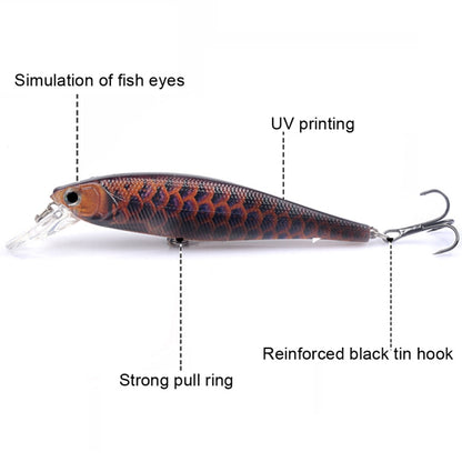 G51P 11.8cm/13.5g Lure Floating Mino Fake Bait, G51P 3, G51P 4, G51P 5, G51P 6, G51P 7, G51P 8, G51P 1, G51P 2