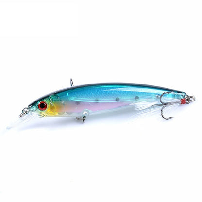 M0195 11cm/13.4g Lures Casting Feather Hook Mino Hard Baits Bionic Bait, M0195 1, M0195 3, M0195 4, M0195 5, M0195 6, M0195 7, M0195 8, M0195 9, M0195 10