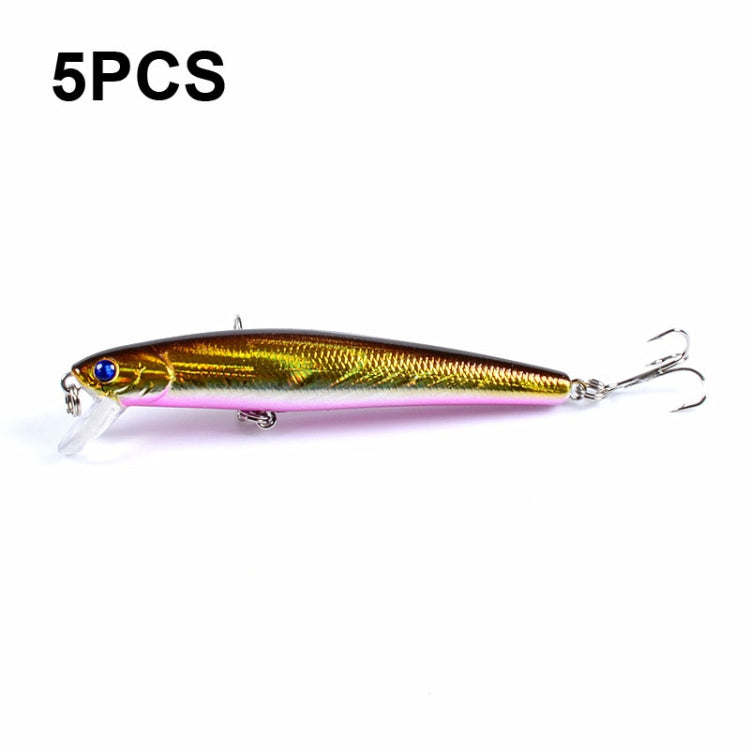 5 PCS M0205 9.6cm/9.8g Minnow Bionic Fake Bait Plastic Floating Hard Bait, M0205 3, M0205 4, M0205 5, M0205 6, M0205 1, M0205 2