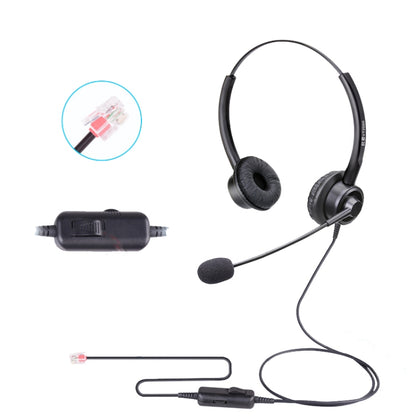 VT200D Double Ears Telephone Headset Operator Headset With Mic,Spec:, PC Double Plug, Crystal Head, Crystal Head with Tuning, PC Double Plug with Tuning, 3.5mm Single Plug with Tuning, USB Head with Tuning
