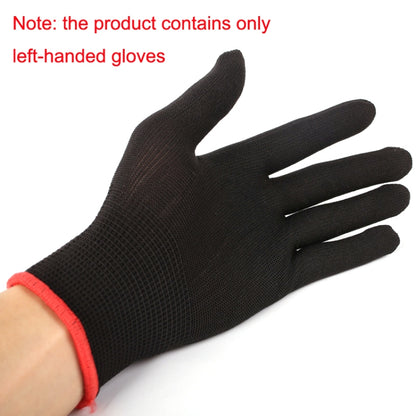 2PCS Beginner Press Nylon Wear -Resistant Anti -Slip Left Hand Guitar Exercise Glove,Size:, Small, Medium, Large