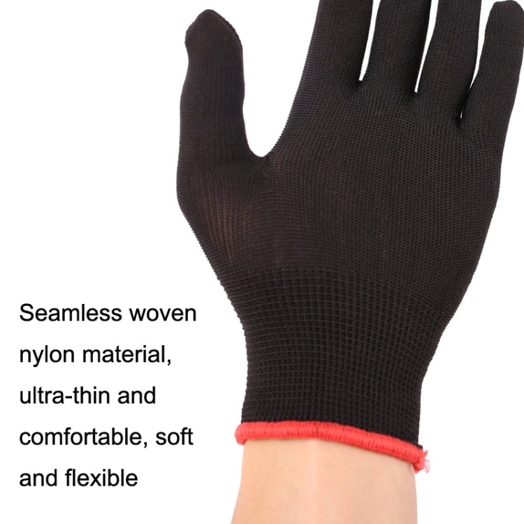2PCS Beginner Press Nylon Wear -Resistant Anti -Slip Left Hand Guitar Exercise Glove,Size:, Small, Medium, Large