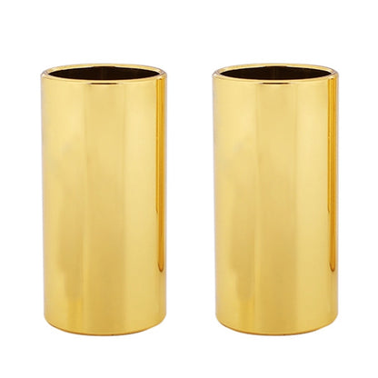 2PCS Stainless Steel Guitar Slide Tube Folk Slide Block, 28mm(Silver), 51mm(Silver), 60mm(Silver), 70mm(Silver), 28mm(Gold), 51mm(Gold), 60mm(Gold), 70mm(Gold), 28mm(Black), 51mm(Black), 60mm(Black), 70mm(Black)