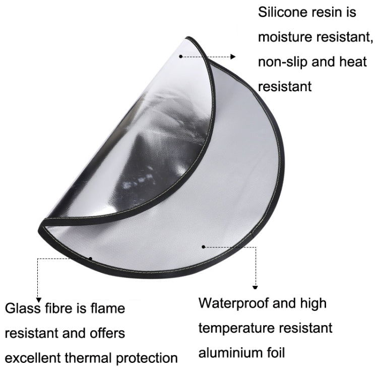 Round Camper Camping Lawn Fire Rack Flame Insulation Land, Diameter:, 11 Inches, 14 Inches, 24 Inches, 28 Inches, 30 Inches, 32 Inches, 36 Inches, 39 Inches
