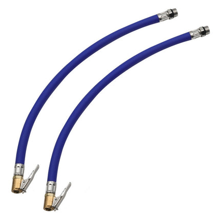 2 PCS Bicycle Car Tire Rubber Tube Pump Nozzle, Specification:, 9.5mm Black, 12.5mm Black, 9.5mm Blue, 12.5mm Blue
