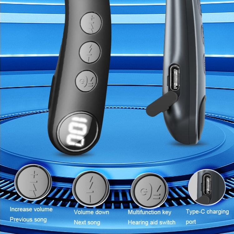 Z3 Free Multifunctional Wireless Hearing Aid for the Elderly Multi-channel Digital Hearing Aids, Z3 Free(Grey), Z3 Free(Black)