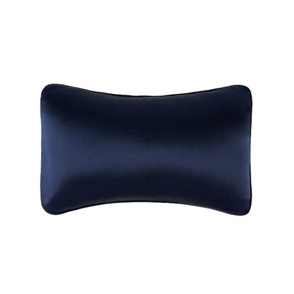 TZ19 Silk Car Head Pillow Car Memory Foam Comfort Lumbar Support, TZ19 Black, TZ19 Green, TZ19 Champagne, TZ19 Silver Gray, TZ19 Navy, TZ19 Pink