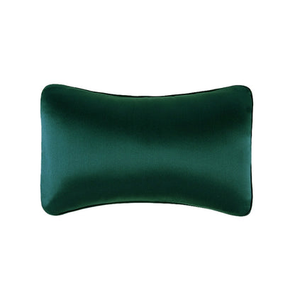 TZ19 Silk Car Head Pillow Car Memory Foam Comfort Lumbar Support, TZ19 Black, TZ19 Green, TZ19 Champagne, TZ19 Silver Gray, TZ19 Navy, TZ19 Pink