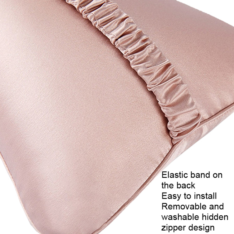 TZ19 Silk Car Head Pillow Car Memory Foam Comfort Lumbar Support, TZ19 Black, TZ19 Green, TZ19 Champagne, TZ19 Silver Gray, TZ19 Navy, TZ19 Pink