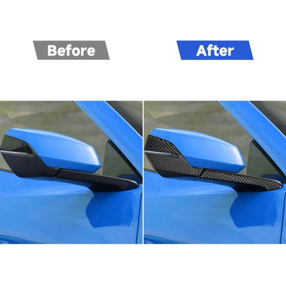 For Chevrolet Corvette C8 4pcs /Set Right-Hand Drive Rearview Mirror Anti-Scratch Sticker, Right-Hand Drive
