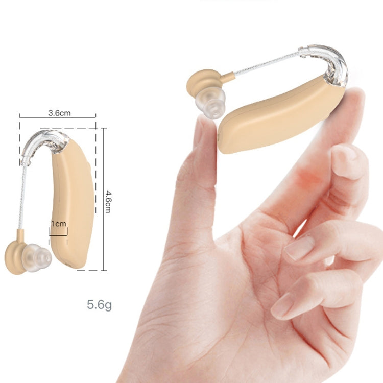 GM-301 Hearing Aid Rechargeable Sound Amplifier,Spec:, Bluetooth Model Skin Color, Bluetooth Model Blue, Without Bluetooth Blue, Without Bluetooth Skin Color, Without Bluetooth Black, With Charging Pod Blue+White, With Charging Pod Blue+Black