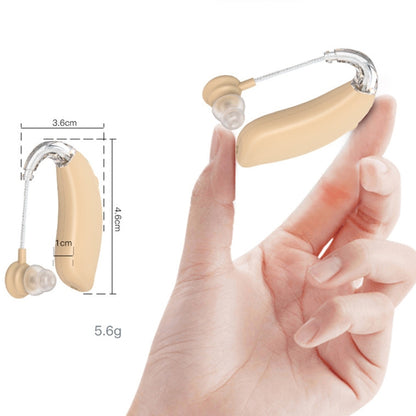 GM-301 Hearing Aid Rechargeable Sound Amplifier,Spec:, Bluetooth Model Skin Color, Bluetooth Model Blue, Without Bluetooth Blue, Without Bluetooth Skin Color, Without Bluetooth Black, With Charging Pod Blue+White, With Charging Pod Blue+Black