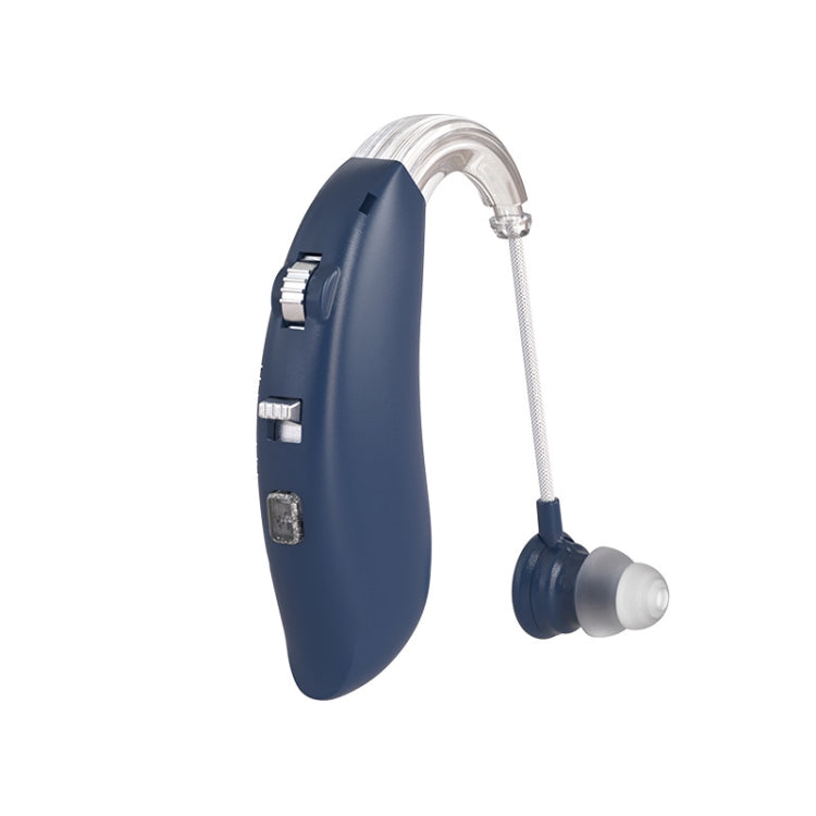 GM-301 Hearing Aid Rechargeable Sound Amplifier,Spec:, Bluetooth Model Skin Color, Bluetooth Model Blue, Without Bluetooth Blue, Without Bluetooth Skin Color, Without Bluetooth Black, With Charging Pod Blue+White, With Charging Pod Blue+Black