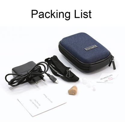 K-88 Wireless Elderly Sound Amplifier Sound Collector Mini Charging Hearing Aids, Plug:, K-88