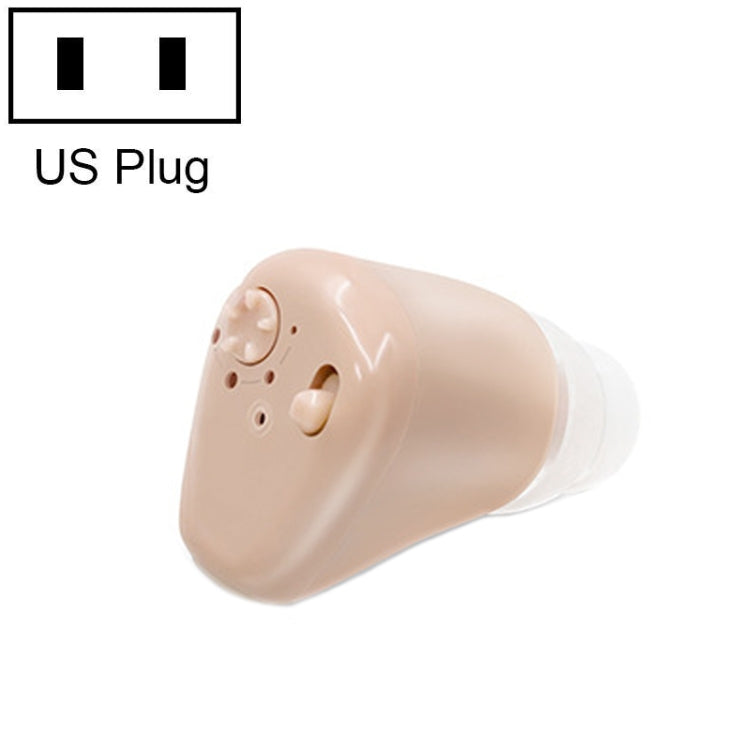 K-88 Wireless Elderly Sound Amplifier Sound Collector Mini Charging Hearing Aids, Plug:, K-88