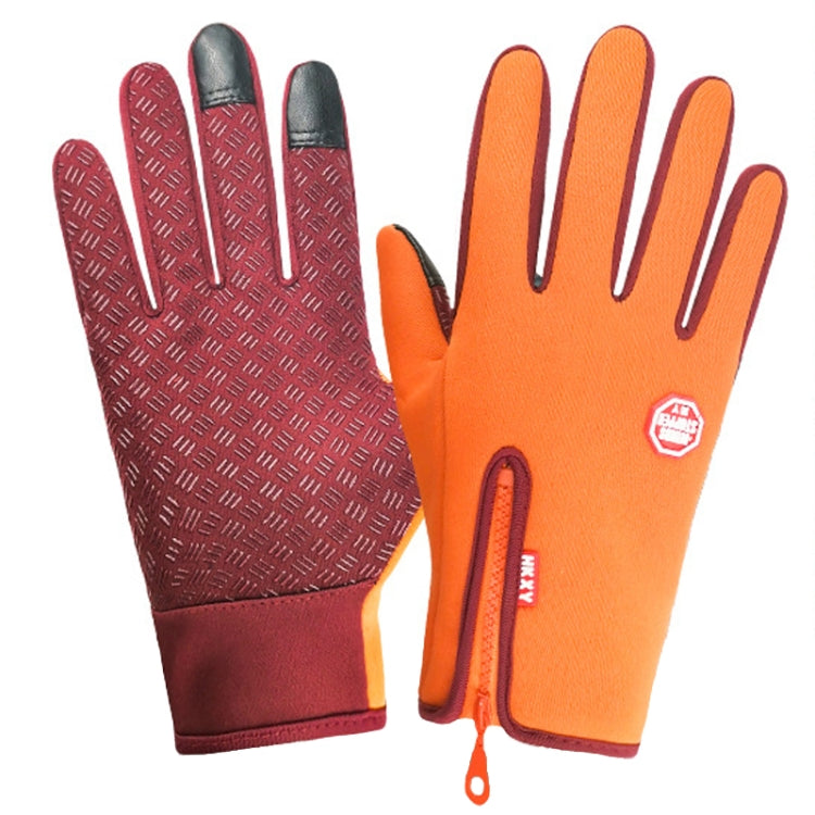 Winter Outdoor Riding Sports Waterproof Touch Screen Glove, M, L, XL, XXL