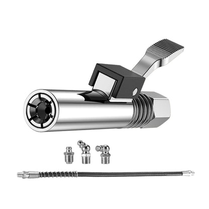 PC002 Lock Clamp Type High Pressure Grease Nozzle, Style:, Butter Mouth, Butter Mouth+30cm Hose, Butter Mouth+30cm Hose+3 Heads, Butter Mouth+40cm Hose, Butter Mouth+40cm Hose+3 Heads, Butter Mouth+60cm Hose, Butter Mouth+60cm Hose+3 Heads