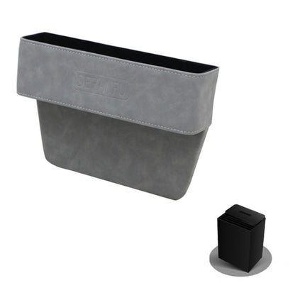 DE RAN FU Car Seat Storage Box Cup Holder Fur Citrine Phone Sundry Storage Box, 6030 Blue, 6030 Black, 6030 Grey, 6030 Brown