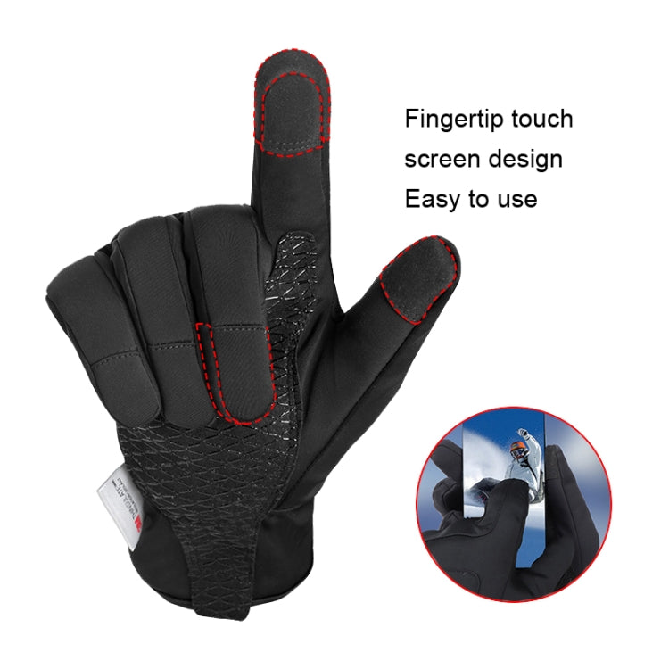 A030 Winter Skiing Glove Riding Sports Touch Screen Keep Warm Gloves, M, L, XL