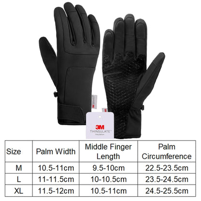 A030 Winter Skiing Glove Riding Sports Touch Screen Keep Warm Gloves, M, L, XL