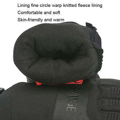 HUNTRANGE A055 Waterproof Riding Sports Touch Screen Keep Warm Gloves, L, XL