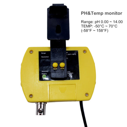 PH Tester Durable Acid Meter Swimming Pool Temperature Monitor With Backlight, Plug Type:, US Plug, EU Plug