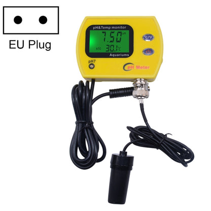 PH Tester Durable Acid Meter Swimming Pool Temperature Monitor With Backlight, Plug Type:, US Plug, EU Plug