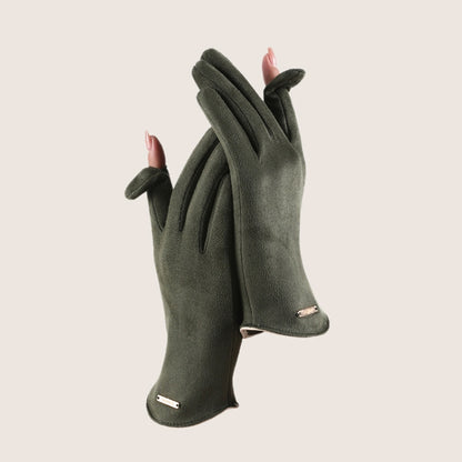 Touch Screen Plus Velvet Keep Warm Riding Gloves, Men Black, Men Gray, Men Camel, Women Pink, Women Milk White), Women Dark Green, Women Camel, Women Black