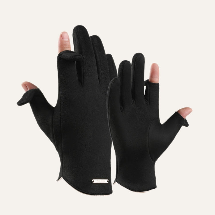 Touch Screen Plus Velvet Keep Warm Riding Gloves, Men Black, Men Gray, Men Camel, Women Pink, Women Milk White), Women Dark Green, Women Camel, Women Black