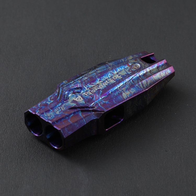 KS014 Dual Tube Outdoor Survival Referee Training High Frequency Whistle, KS014 Colorful, KS014 Natural Color, KS014 Sandblast, KS014 Stonewash