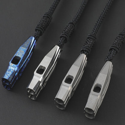 KS014 Dual Tube Outdoor Survival Referee Training High Frequency Whistle, KS014 Colorful, KS014 Natural Color, KS014 Sandblast, KS014 Stonewash