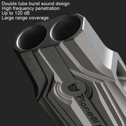 KS014 Dual Tube Outdoor Survival Referee Training High Frequency Whistle, KS014 Colorful, KS014 Natural Color, KS014 Sandblast, KS014 Stonewash